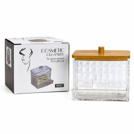 Curățenie și organizare - Organizator pentru cosmetice 8,5 × 8 × 7 cm