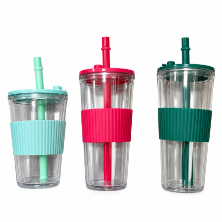 Casă, grădină si exterior - Pahar cu pai 800ml