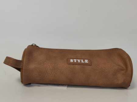 Birotica/Papetarie - Penar Textil Premium Tip Etui cu Fermoar – Aspect Piele Ecologică