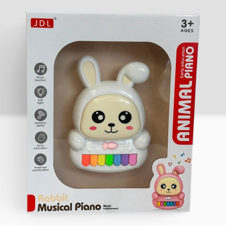 Pian muzical iepuraș pentru copii Rabbit Musical Piano [2]