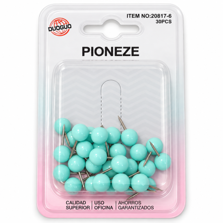 Toate produsele - Pioneze Decorative Roz 30 Bucăți – Pentru Panouri de Plută și Organizare Documente