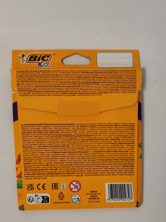 Set 12 carioci BIC Kids Kid Couleur – vârf mediu, ultra lavabile [1]