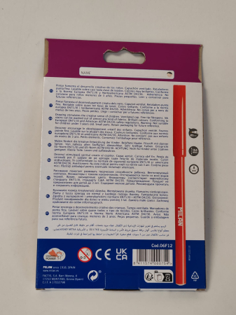 Set 12 carioci MILAN Fine Tip – vârf fin, culori intense [1]
