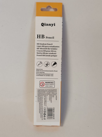 Set 12 Creioane Grafit HB Qianyi pentru Elevi [1]
