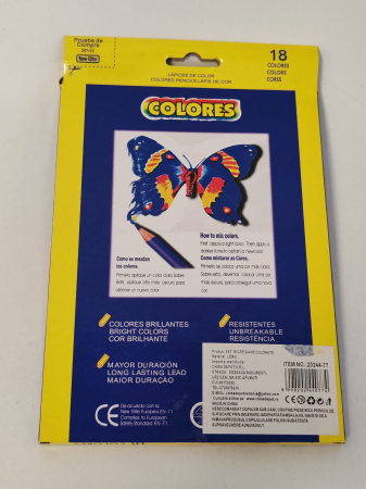 Set 18 creioane colorate New Elite Colores – vârf gros [1]