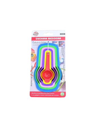 Ustensile de bucătărie - Set 6 cupe de măsurare din plastic DUOGUO
