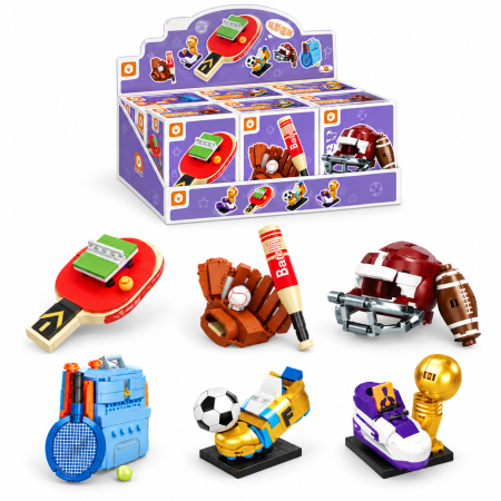 Seturi de construcție - Set de construcție cu echipament sportiv