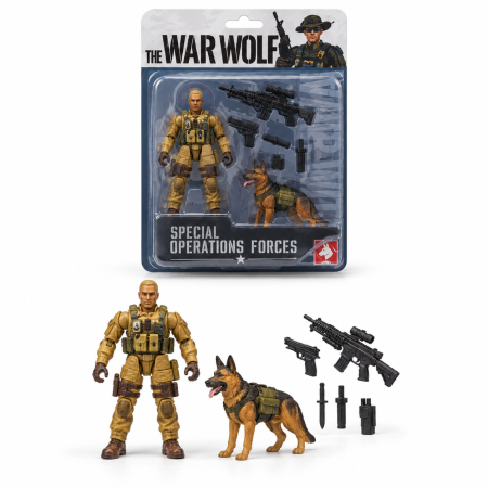 Jucarii - Set militar cu figurine soldați și accesorii