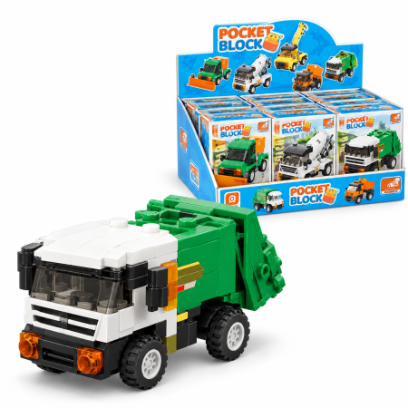 Mașinuțe și vehicule - Set vehicule urbane de jucărie cu mecanism de întoarcere