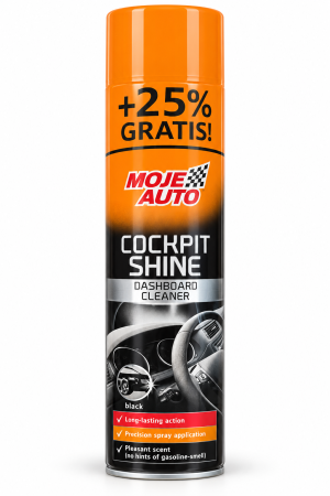 Îngrijire auto - Moje Auto Cockpit Shine Black spray bord 750 ml