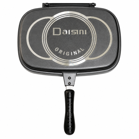 Vase de gătit - Tigaie dublă grill DAISINI, 36 cm