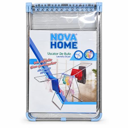 Curățenie și organizare - Uscător de rufe pliabil Nova Home NH001