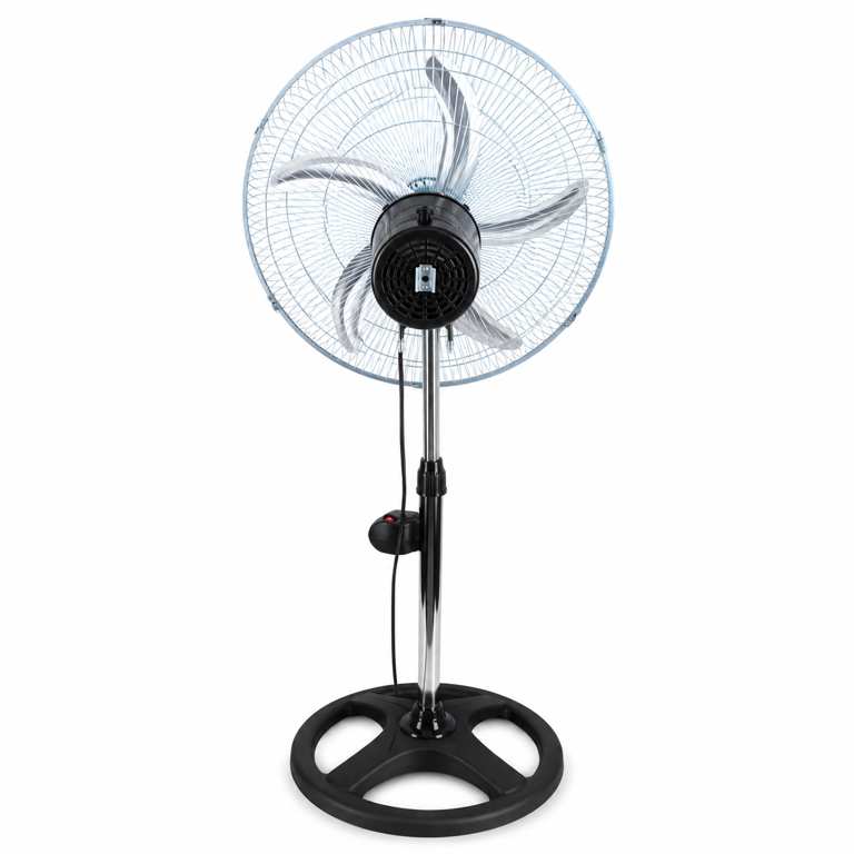 Ventilator Electric cu Picior 45.72 cm pentru Casă și Birou, Circulare Puternică a Aerului, Design Stabil [1]