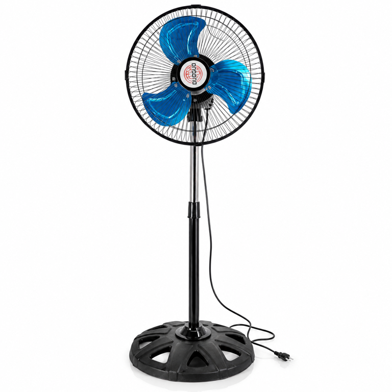Toate produsele - Ventilator Electric cu Picior Reglabil, 3 Trepte de Viteză, Oscilație Orizontală, Funcționare Silențioasă