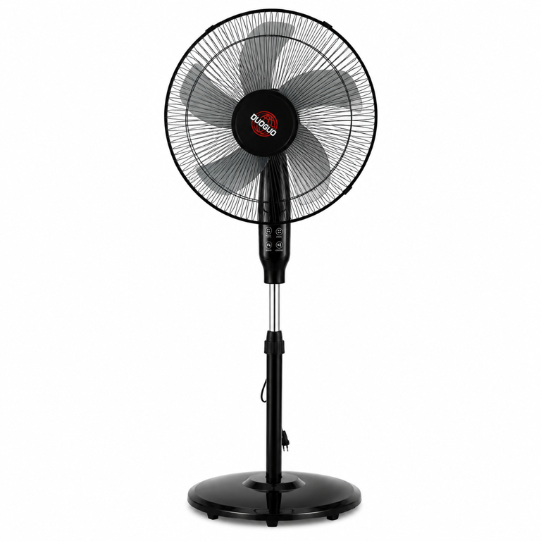 Toate produsele - Ventilator Electric cu Picior și Telecomandă DUOGUO FS40B-P, 16 Inch, 6 Trepte de Viteză, Timer și Oscilare, Design Reglabil pentru Casă și Birou