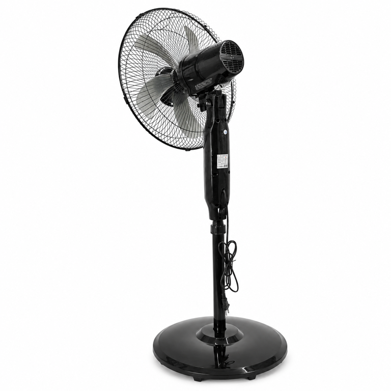 Ventilator Electric cu Picior și Telecomandă DUOGUO FS40B-P, 16 Inch, 6 Trepte de Viteză, Timer și Oscilare, Design Reglabil pentru Casă și Birou [1]