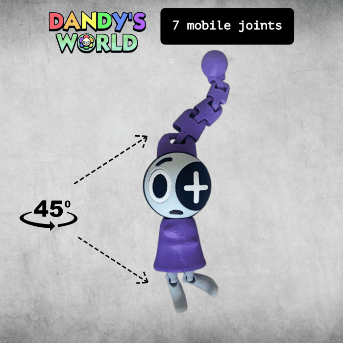 Astro, figurina articulata tip fidget Dandy’s World, Roblox [2]