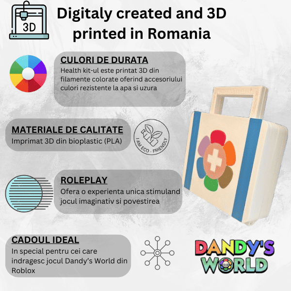 Health Kit Dandy’s World, Roblox – trusa medicala/cutie depozitare de colectie [2]