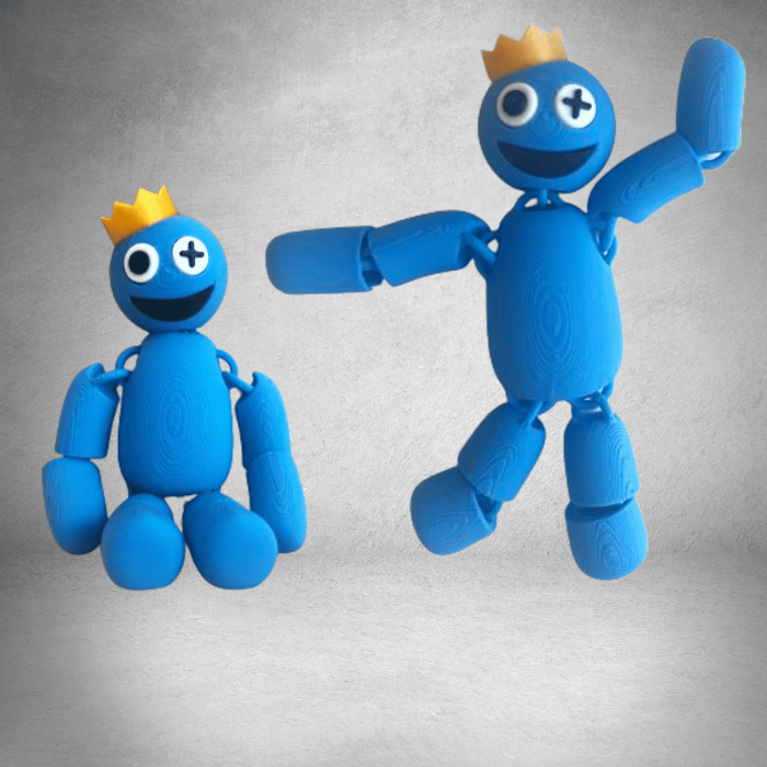 Blue, figurina articulata fidget Rainbow Friends, Roblox [3]