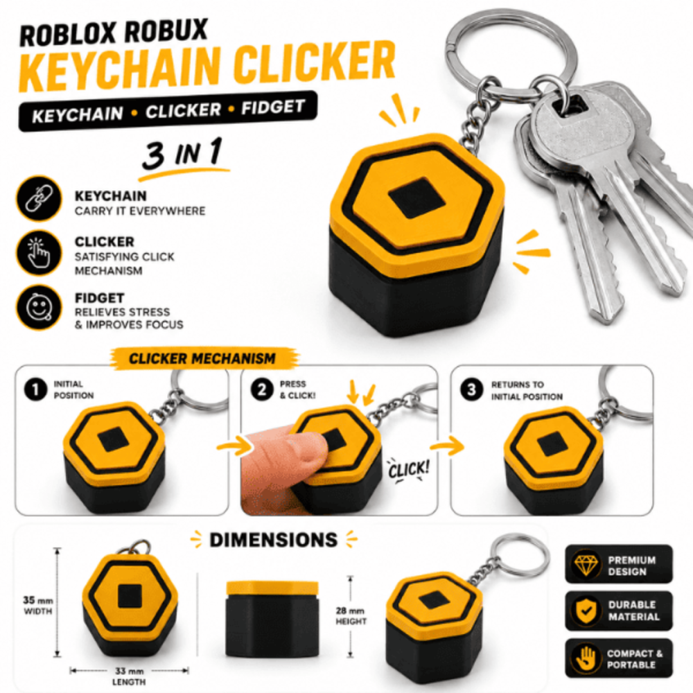 Breloc Robux Roblox [4]