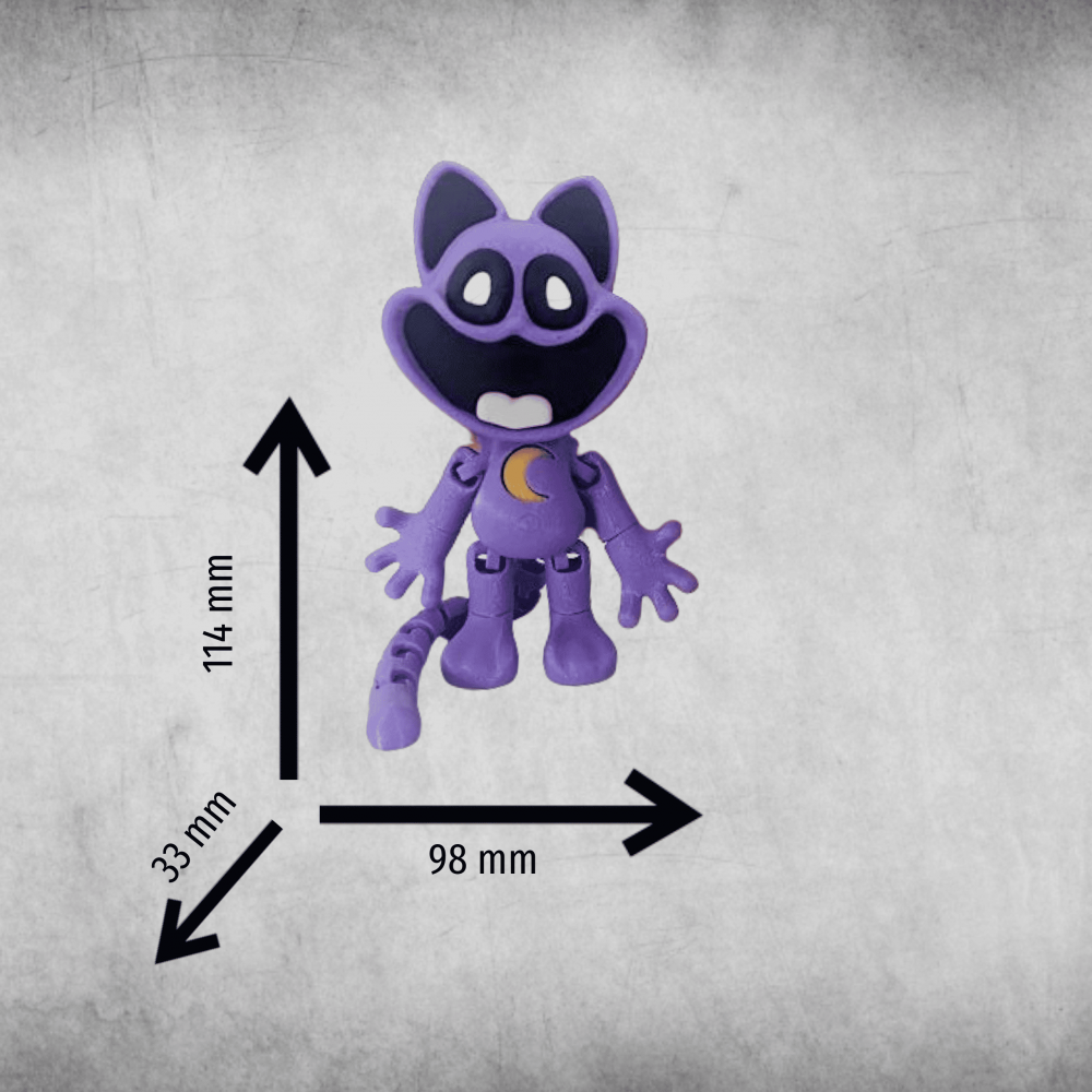 CatNap, figurina articulata tip fidget, Smiling Critters, Poppy Playtime – Roblox [4]