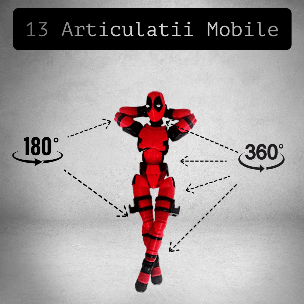 DeadPool, figurina articulata cu accesorii [3]