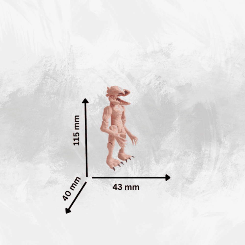 Demogorgon, Stranger Things, figurina cu articulatii flexibile [4]