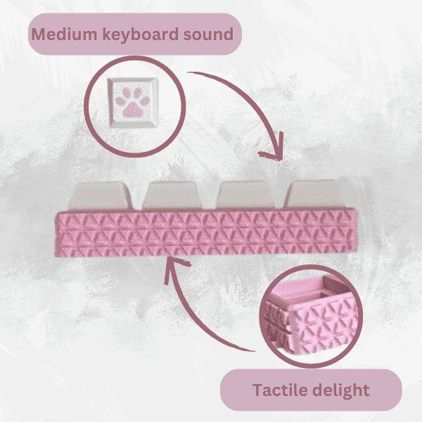 Fidget clicker interactiv cu 4 taste, SLAY, cu labute de pisica [2]