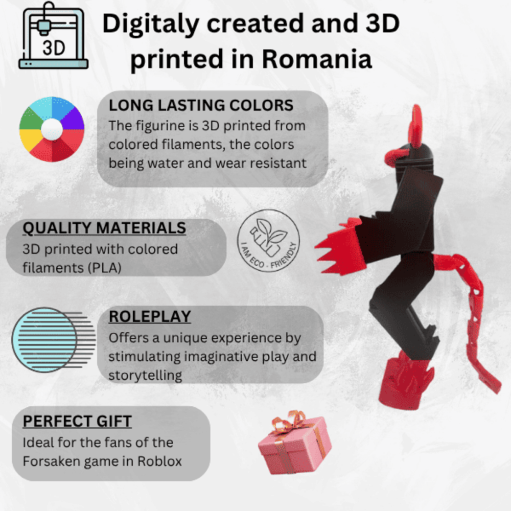 Figurina articulata Forsaken Guest 666 Roblox [4]