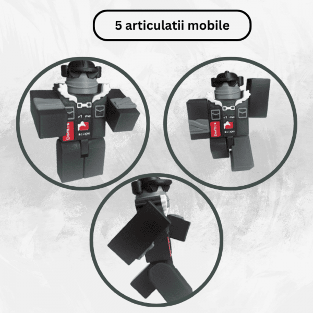 Figurina articulata Chance, skin MLG Forsaken, Roblox [2]