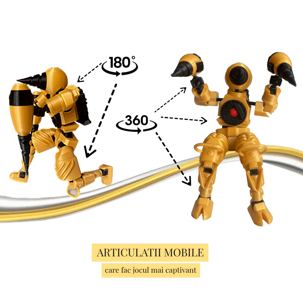 Figurina articulata, Titan Drillman, Skibidi Toilet, cu accesorii [3]
