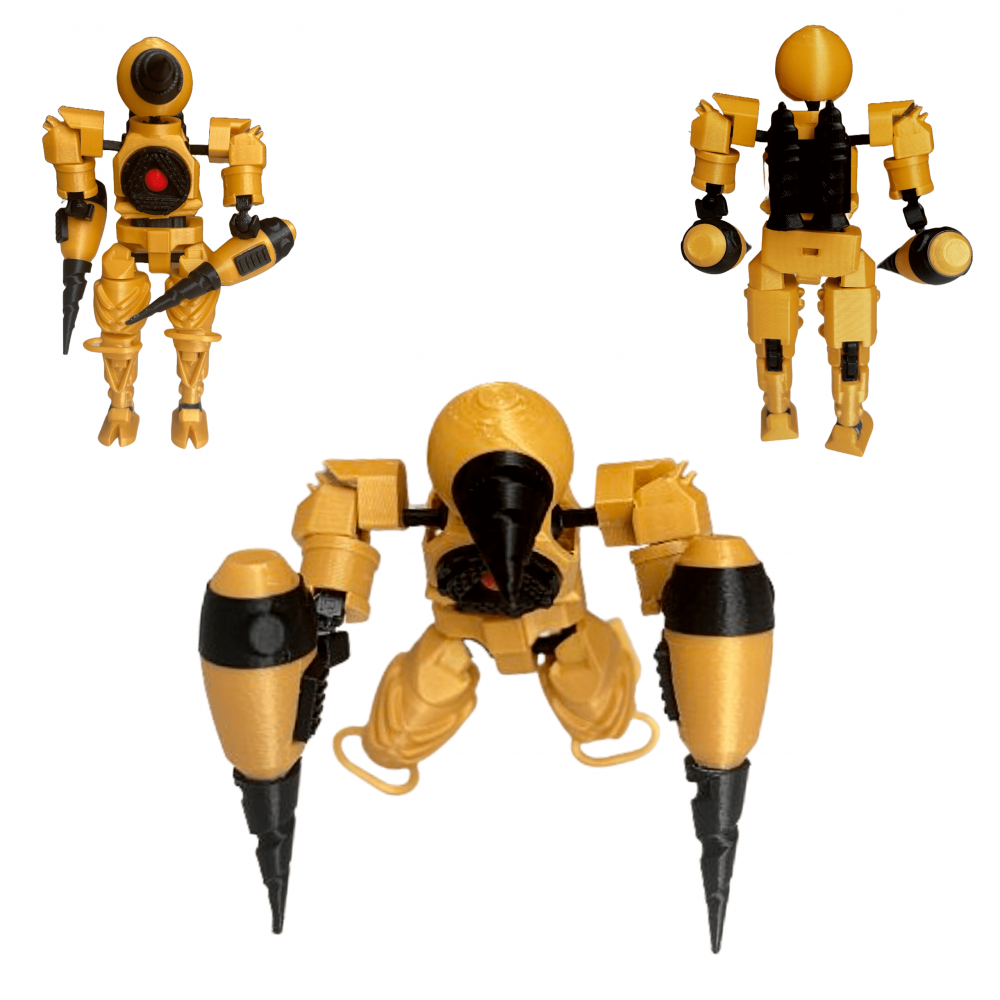 Figurina articulata, Titan Drillman, Skibidi Toilet, cu accesorii [4]