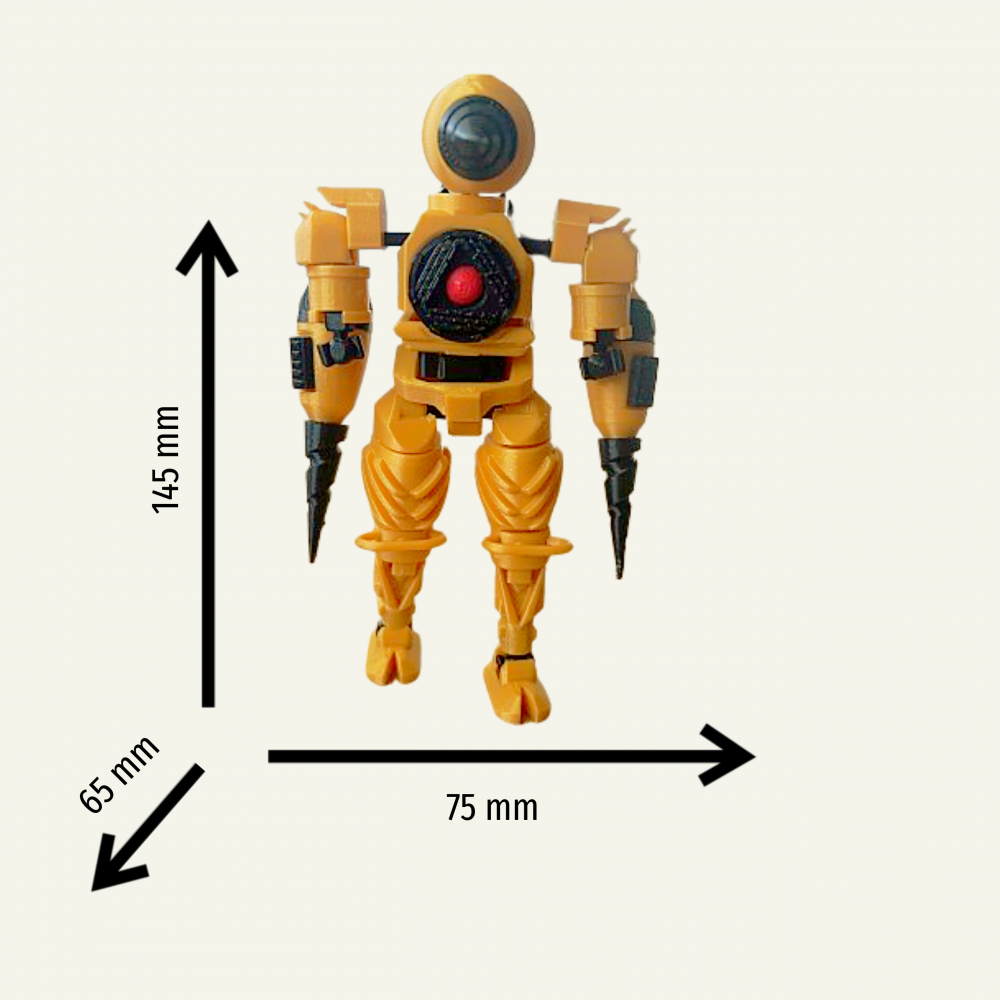Figurina articulata, Titan Drillman, Skibidi Toilet, cu accesorii [7]