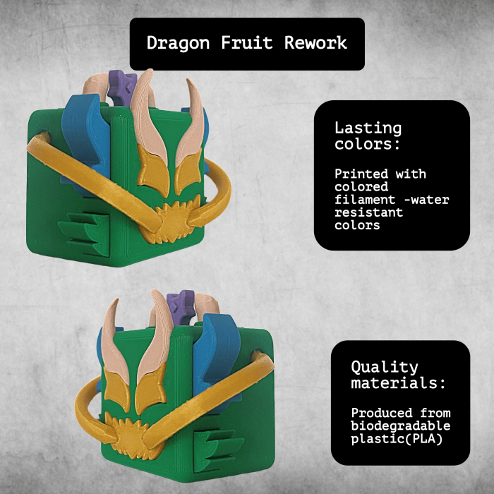 Figurina Dragon Fruit Rework, Blox Fruits, Roblox [2]