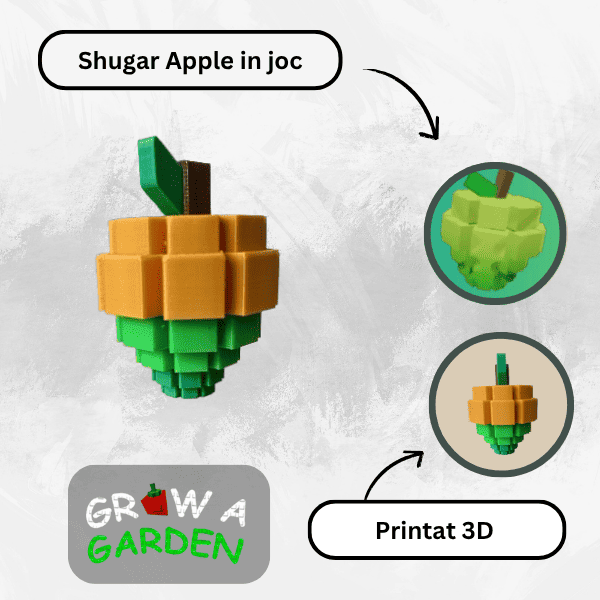 Figurina Sugar Apple din Grow a Garden, Roblox [2]