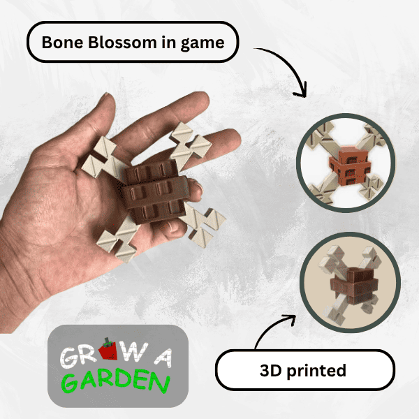 Figurina  Bone Blossom din Grow a Garden, Roblox [2]
