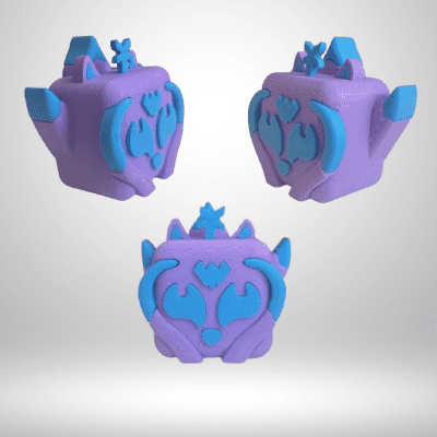 Figurina vulpe Kitsune, Blox Fruits, Roblox [2]
