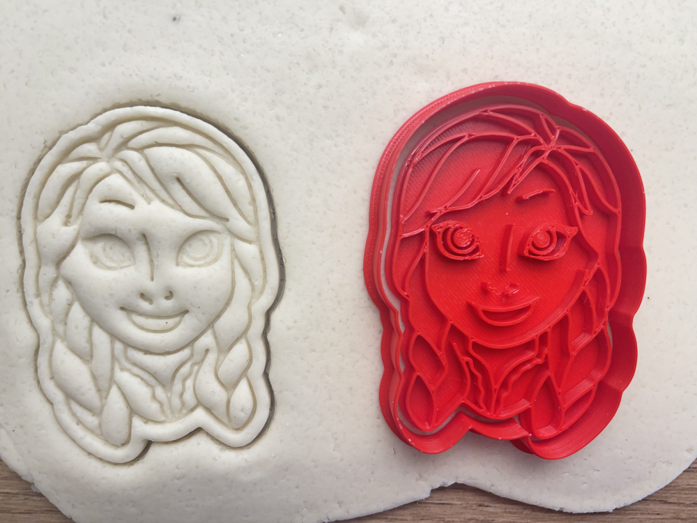 Forma de prajituri din filme - Anna, Frozen [2]