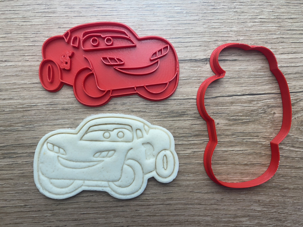 Forma de prajituri din filme - Cars, Lightning McQueen [3]