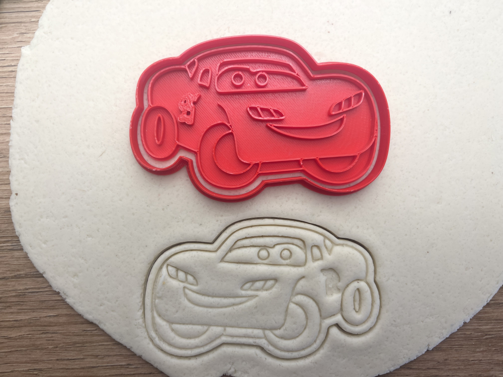 Forma de prajituri din filme - Cars, Lightning McQueen [4]