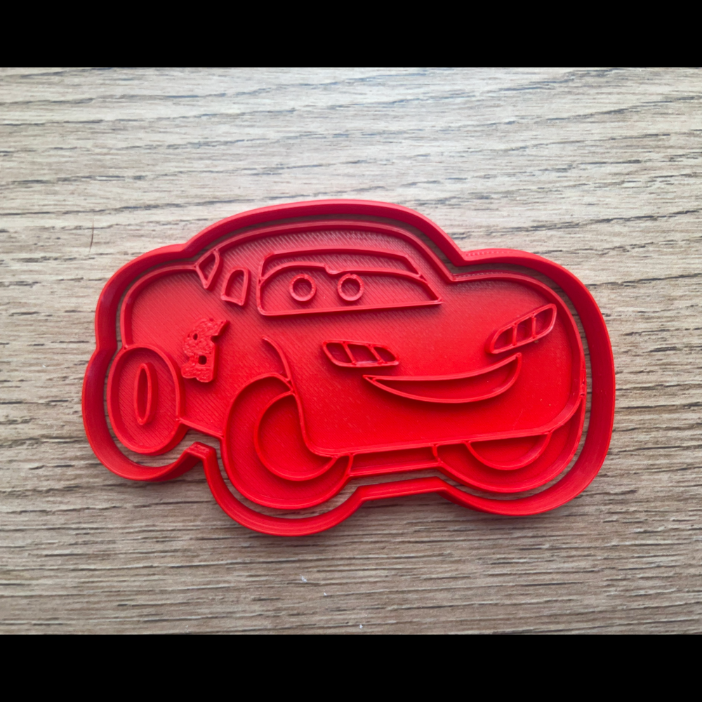 Forma de prajituri din filme - Cars, Lightning McQueen [5]