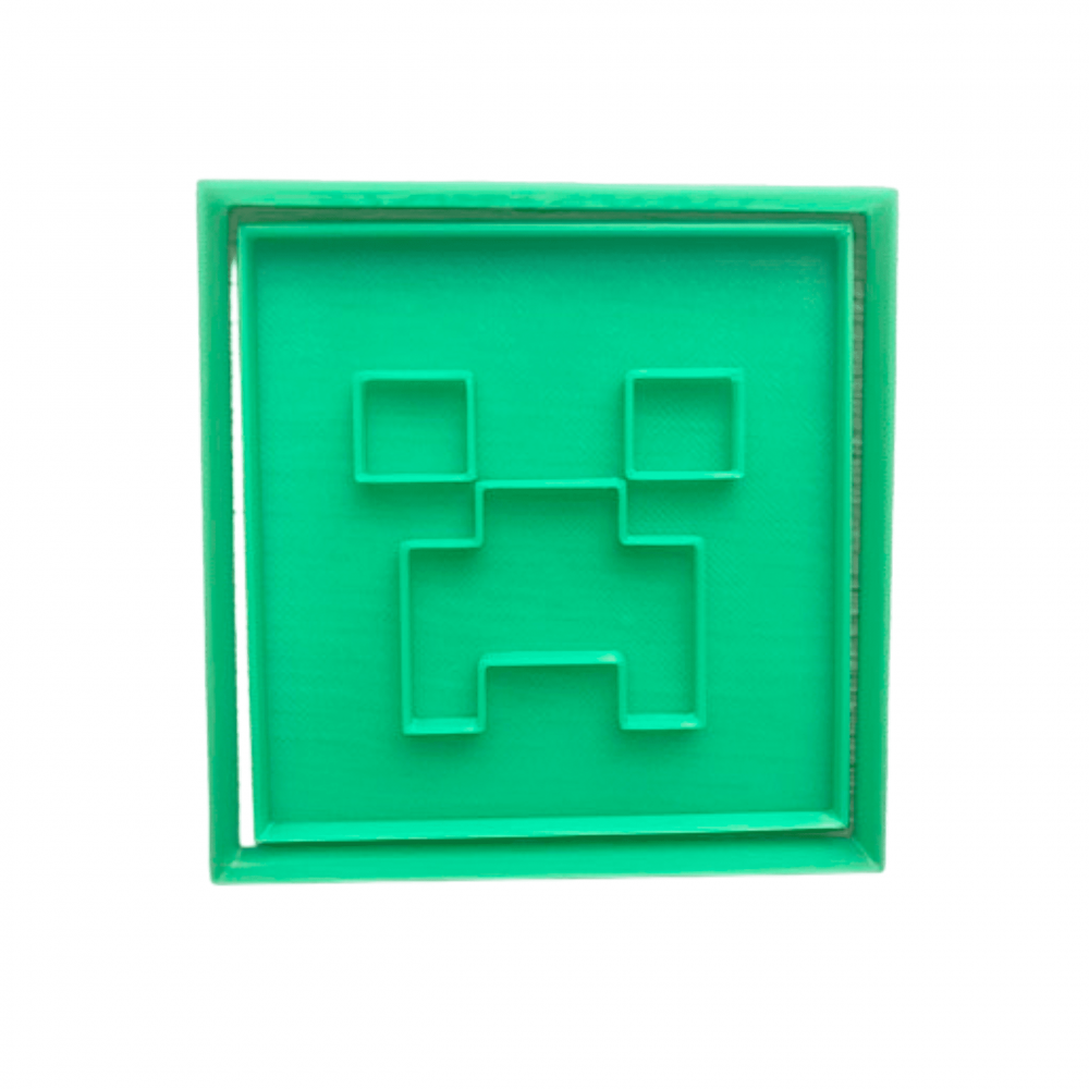 Forma de prajituri din jocuri - Minecraft Creeper [1]