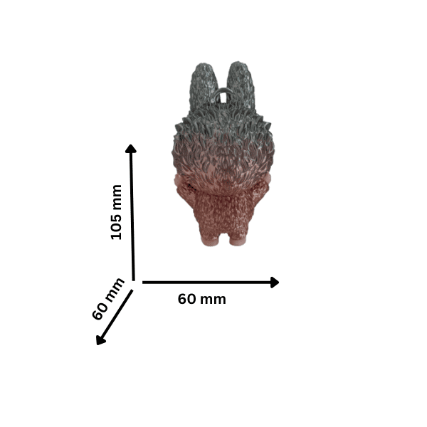 Labubu, rolling eyes, figurina tip fidget [6]