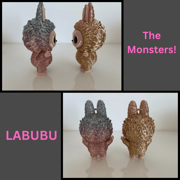 Labubu, rolling eyes, figurina tip fidget [5]