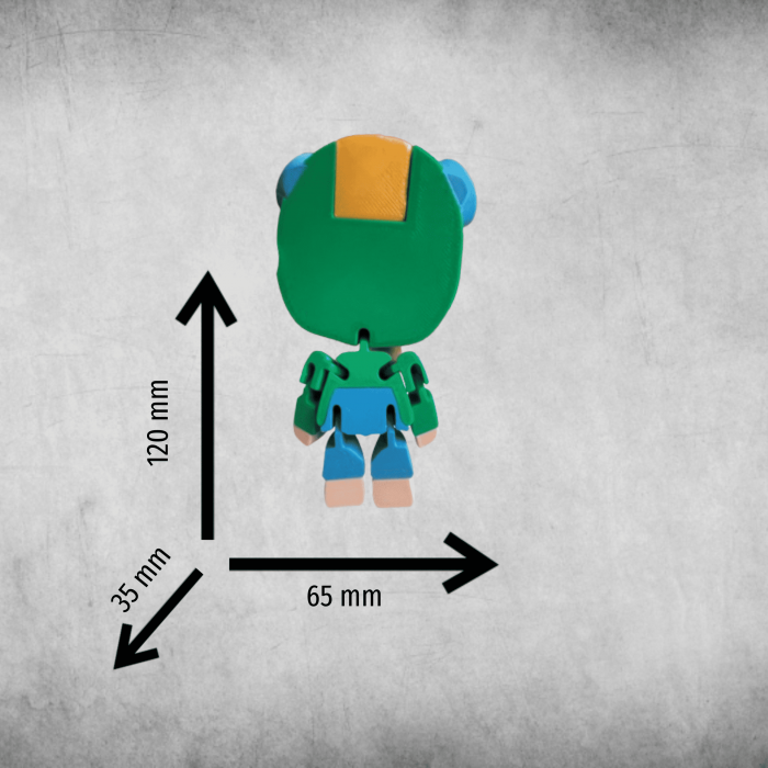 Leon, figurina articulata tip fidget inspirata din Brawl Stars [4]