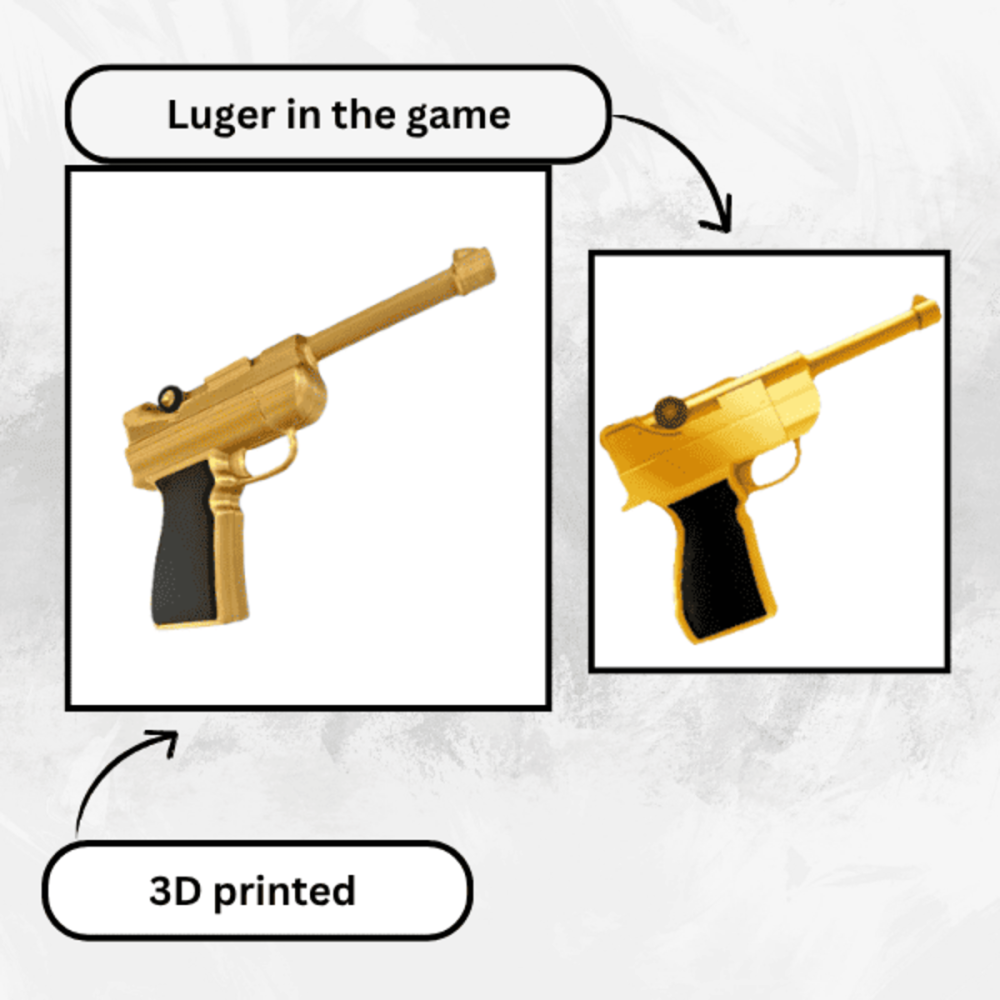 Luger - Murder Mystery 2, Roblox [2]