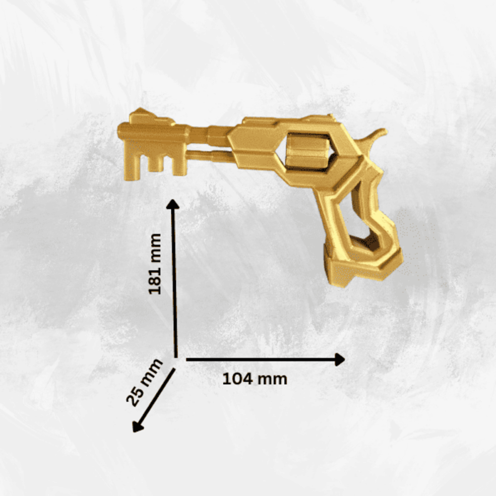 Keyvolver, Revolverul din Rivals Roblox, auriu [4]