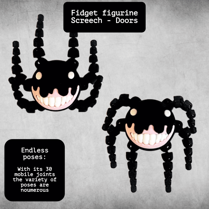Screech, figurina articulata tip fidget Doors Roblox [5]