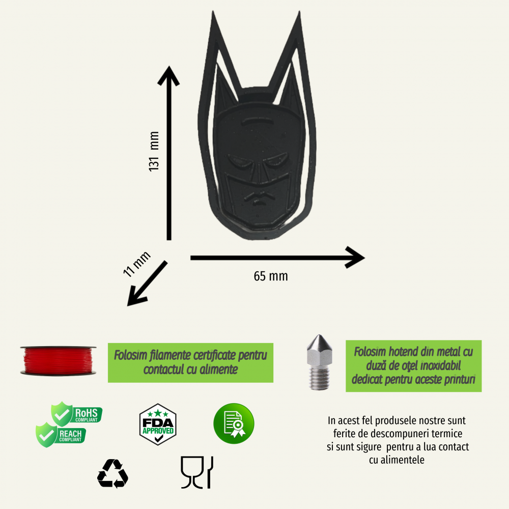 Forma de prajituri Batman [5]