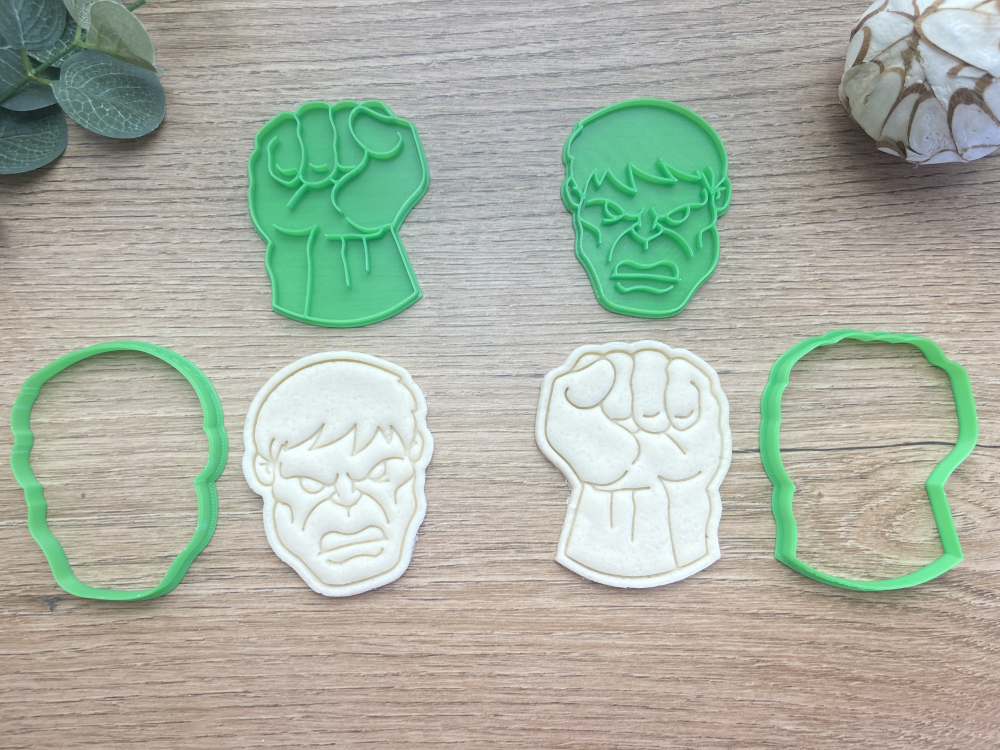 Set 2 forme de prajituri Hulk [3]